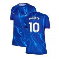 Maglia Calcio Chelsea Mykhailo Mudryk #10 Prima Divisa Donna 2024-25 Manica Corta